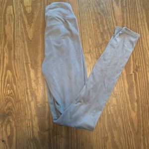 Gentle Fawn faux suede leggings